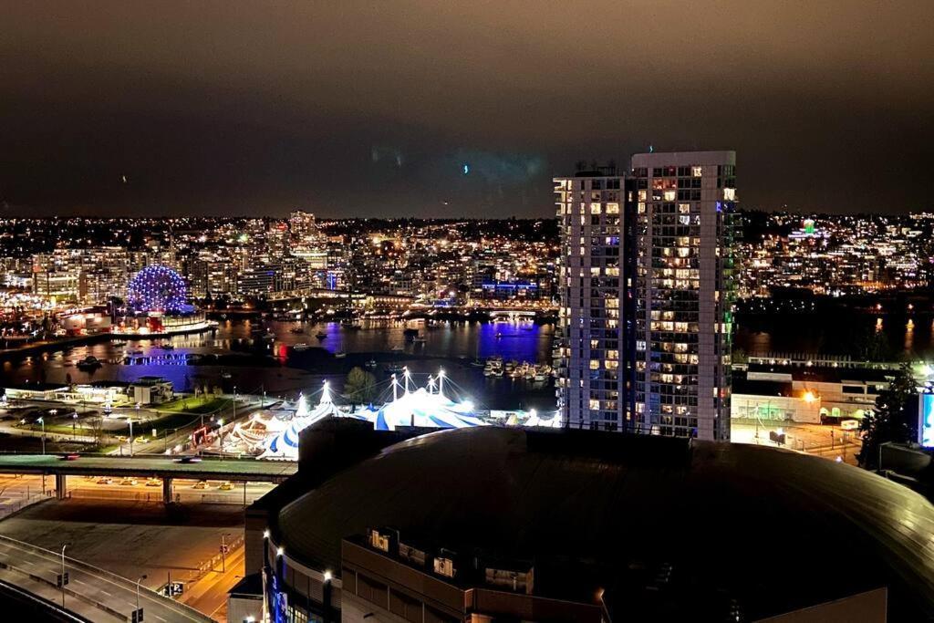 溫哥華Downtown 3Br/2Ba+Views+Skytrain+Free Parking公寓 外观 照片