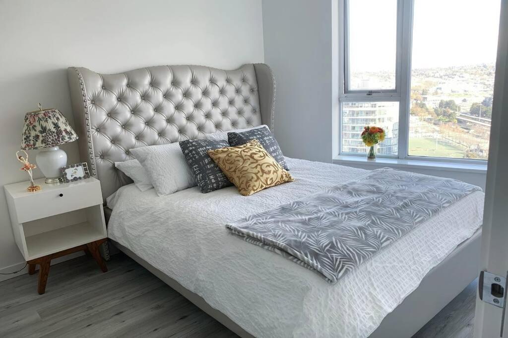 溫哥華Downtown 3Br/2Ba+Views+Skytrain+Free Parking公寓 外观 照片
