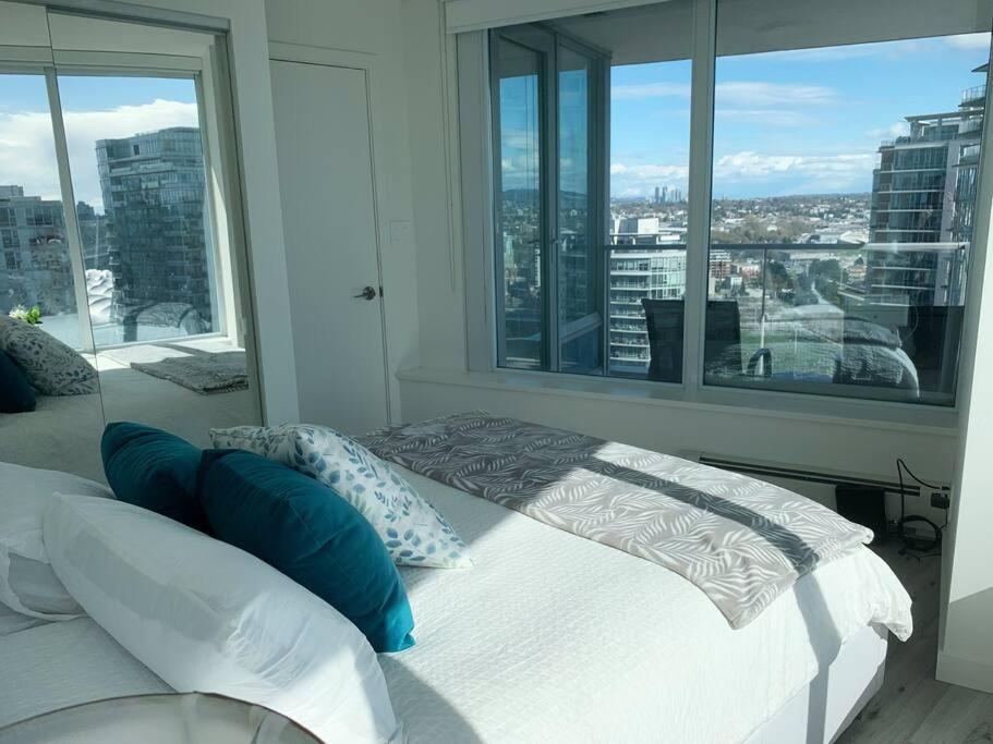 溫哥華Downtown 3Br/2Ba+Views+Skytrain+Free Parking公寓 外观 照片