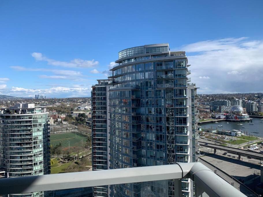 溫哥華Downtown 3Br/2Ba+Views+Skytrain+Free Parking公寓 外观 照片